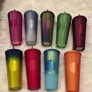 Starbucks Studded Tumblers Brand New